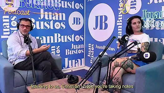 Blaze Rager Likes Hard Anal Sex with Huge Cock in Juan Bustos Podcast