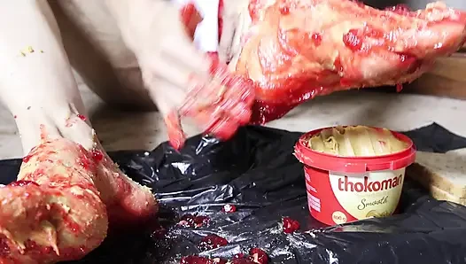 Peanut Butter, Jelly & A Foot Fetish Fantasy