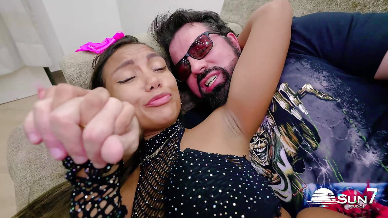 Latina Hardcore Session: Young Brunette Taking It Hard in High Heels