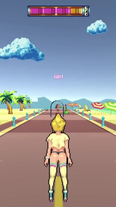 FInishing My Rollerblading BY FUCKING ALL BEACH GUYS! - Rollerbabe | Clip 2
