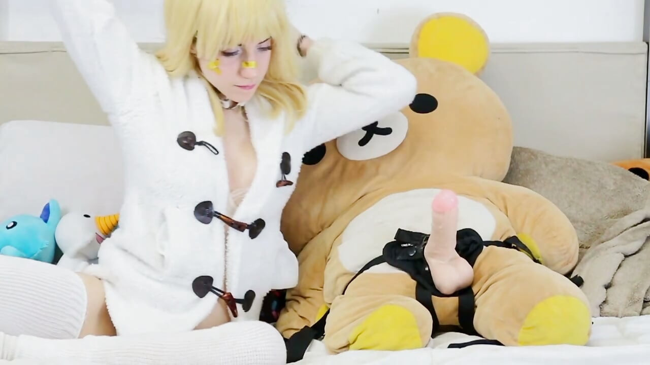 Riding & Sucking My Friend Rilakkuma