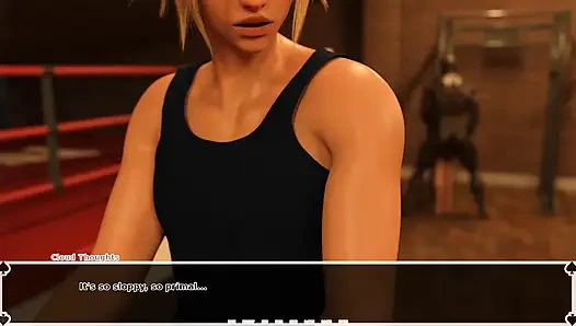 Tifa's Dark Heaven: Girlfriend Does Naughty Training with the Coach in Front Her Cuck Man - Episode 45