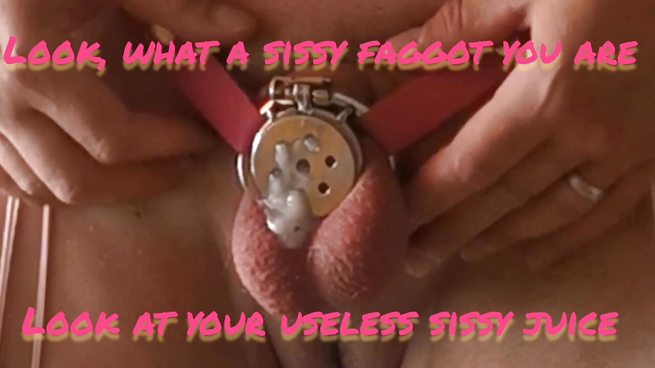 Sissy faggot plaps until plapgasm