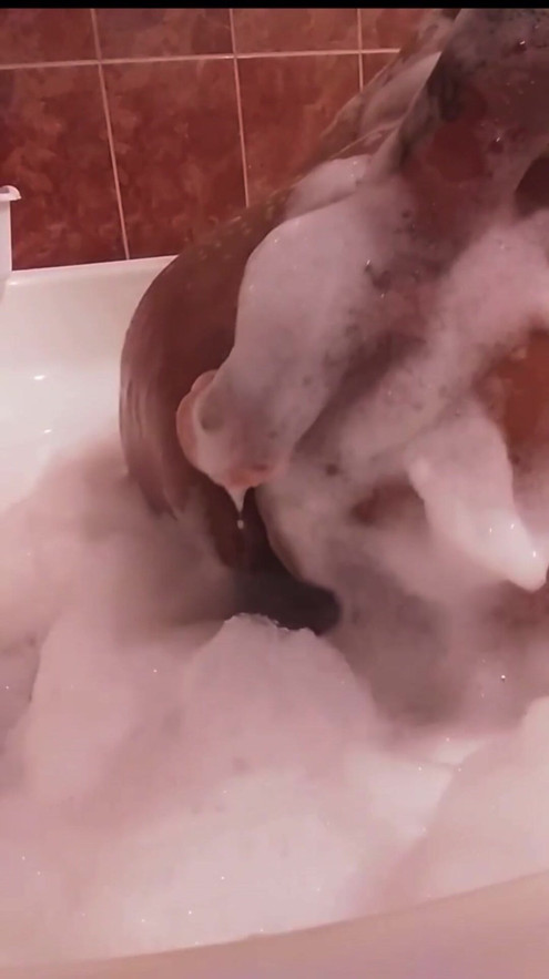 Chub bath time
