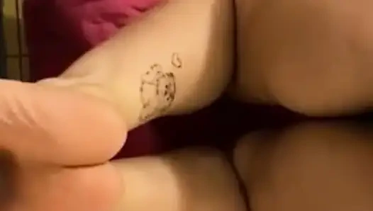 Der beste footjob mit viel milch