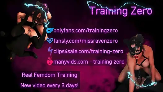 Training Zero Freeuse Femdom Facesitting Slave Orgasms Bondage BDSM