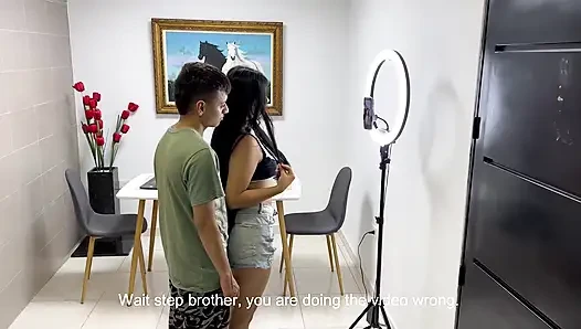 My shy stepsister loses bet and must pay me with hard sex
