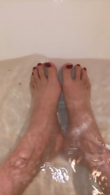 Trans solo in the shower