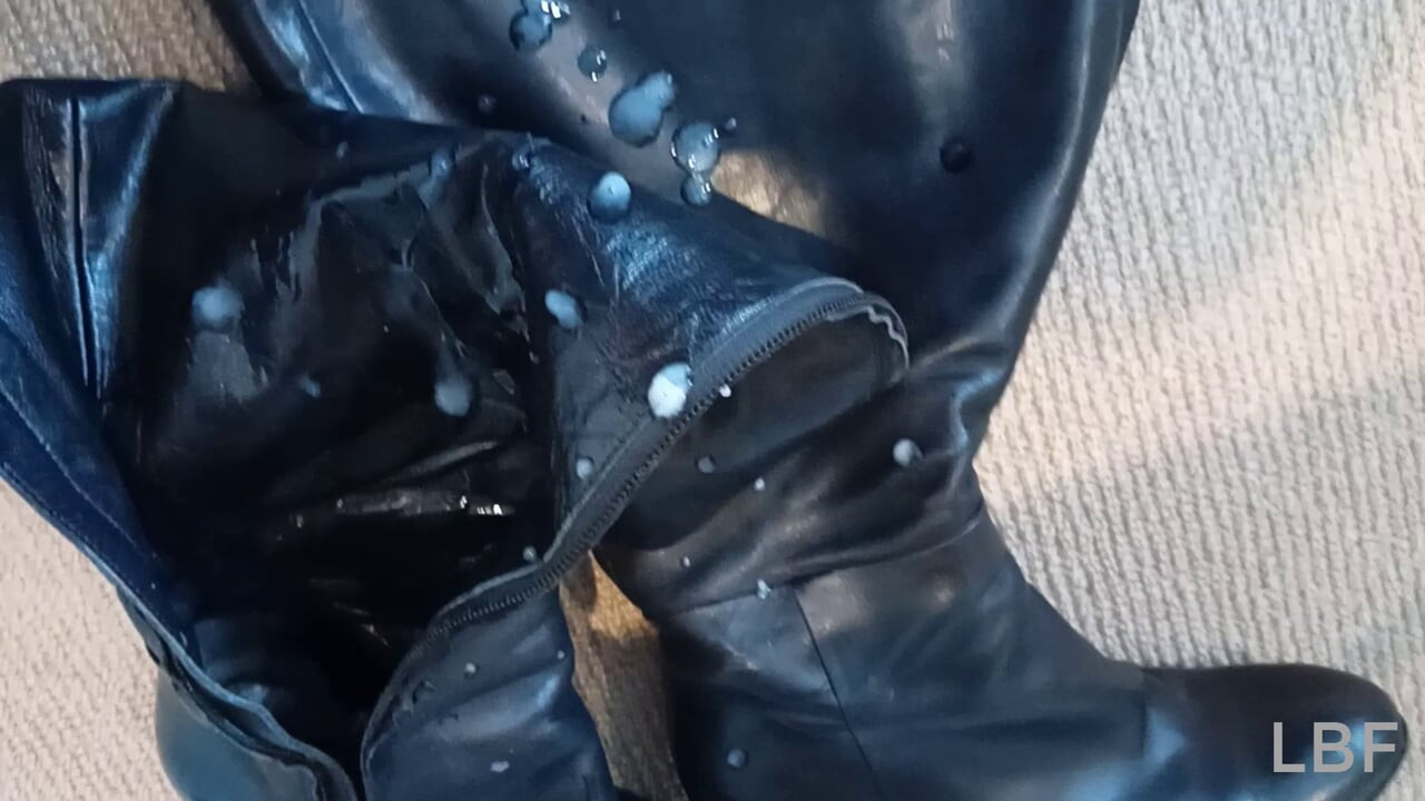 Compilation 1 - knee-high boots with german JOI