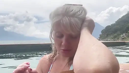 Bugün güzeldi, havuz, hava