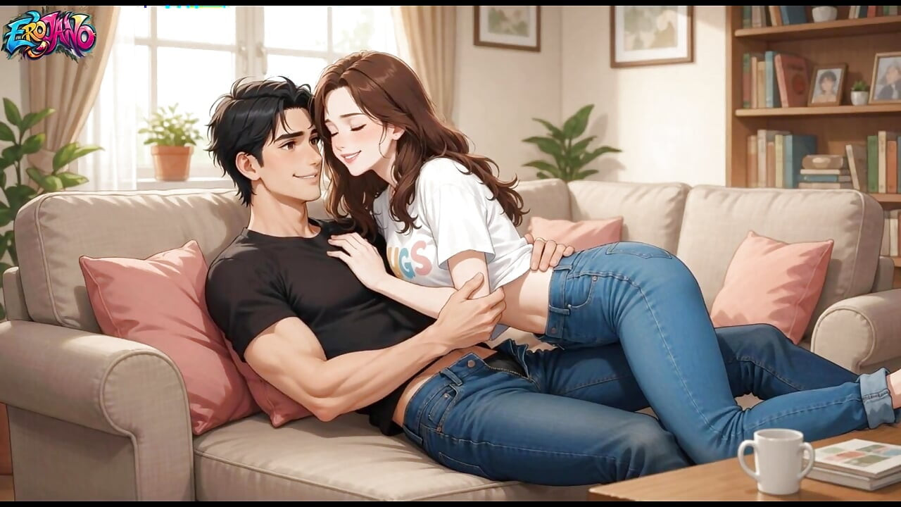 I Fucked My Girlfriend's Stepsister (19) While She Was Watching Hentai Anime