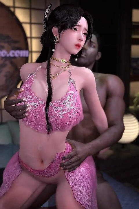 3D Cute Asian Babe Cheating with BBC