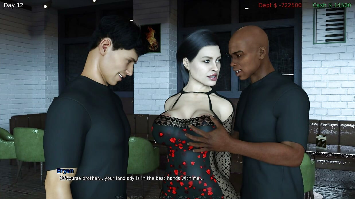 Sinful Success - Gameplay - Roleplay - Tenant Shares Landlady with His Friend Who Has BBC