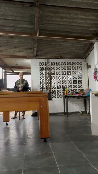 playing billiards leaving Bad Melli naked | Clip 1