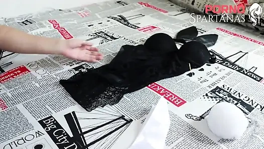 Naughty Easter Bunny Was Purified by Her Ass