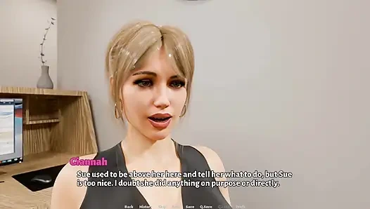 Mad Adventure #13 Destroying a Horny Cougar's Fat Ass in Her Office