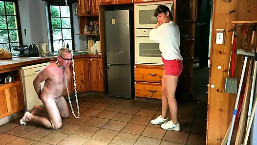 Dominatrix Mistress April - Slave Nanny - Part 1