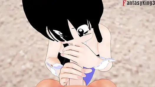 Chichi cuckolds goku - serial dragon ball zex