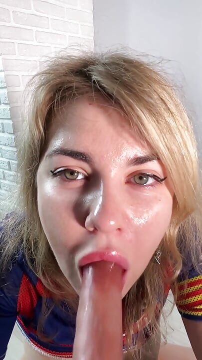 Hoe nat ik zuig aan je pik vanavond