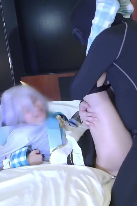 Squirting Angel Cosplay Ppv, Slim Eager Newcomer in Bold Pose Ends with Intense Creampie Climax Scene Angle1