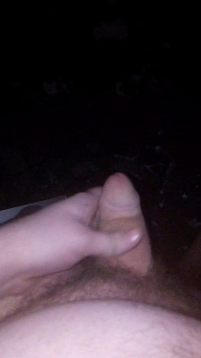 Fat guy quick jerk outside