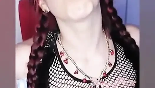 Shyfxx Din Femdom Kreste Ydmyger Dig, Mens Du Behager Hende JOI CEI Countdown Del 1
