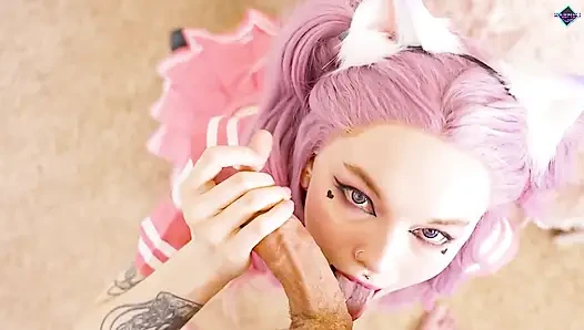 Memek sempit kawaii kitty dicrot sperma hangat