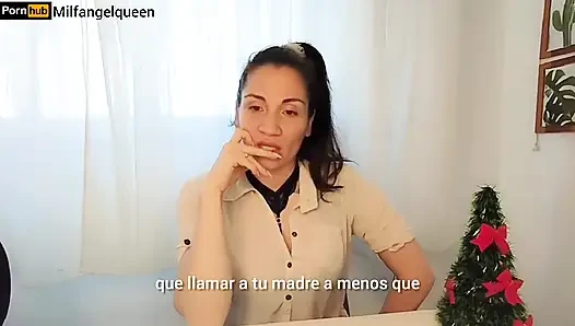 Your Teacher Ask You to Jerk off MILF Argentina JOI