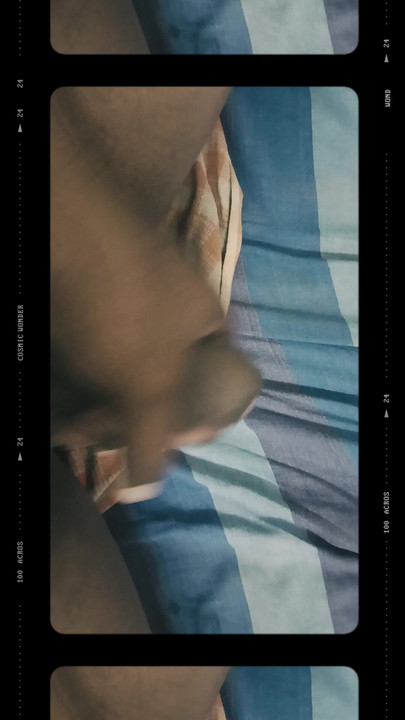 Man cock Penis twitching