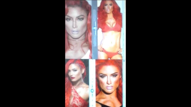 Nova - трибьют спермы для Eva Marie №3 (специальное, 4 картинки)