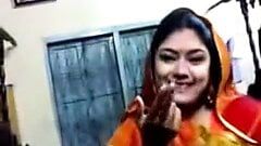 Bangladeshi girl Show her asset