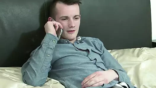 Mature blonde Olga sprayed from Sam Bourne