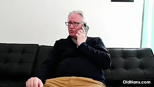 I don’t Mind Fucking Old Guys! Samantha Sparkle at OldHans