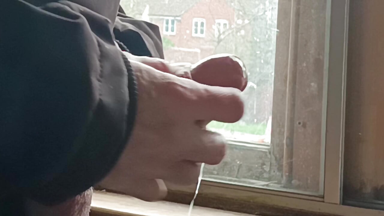 Masturbating and Cumming by the Window at Friend's House - Rockardglans