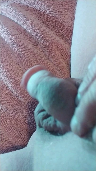 Tiny Cock Closeup.. Squirting Cum For the New Year!!