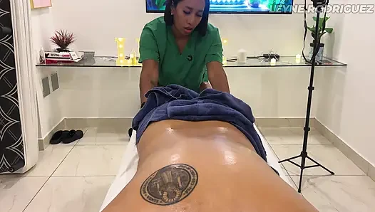 Underestimated Pleasure - Gorgeous Latina Gives a Special Happy Ending Massage