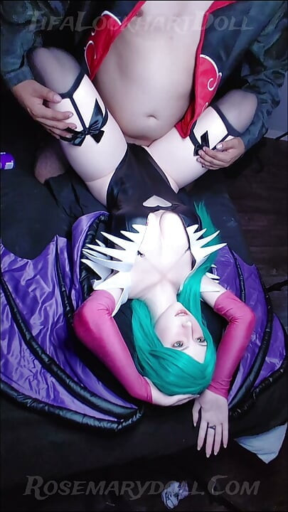 Aerith x Morrigan Darkstaklers Cosplay. Angle #2