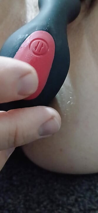 Anal play with cumshot