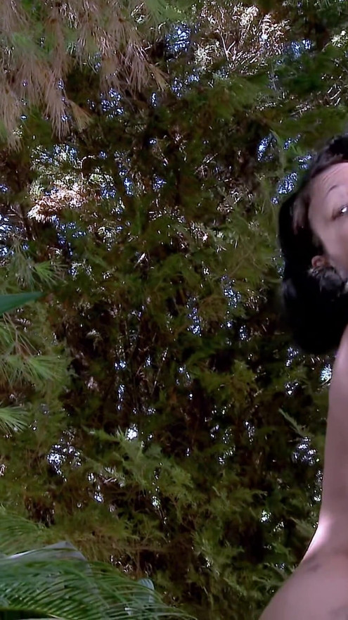 Luciferina: Hot with Big Tits Luciferina Stripping