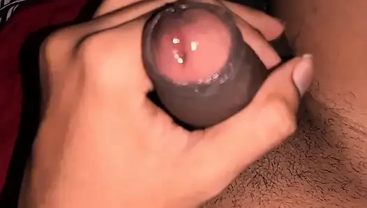 Skinny gay boy handjob