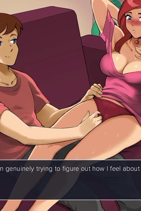 MILFs Plaza 34 - Masturbando Minha Amiga Na Sala De Estar - Por Eroticgamesnc
