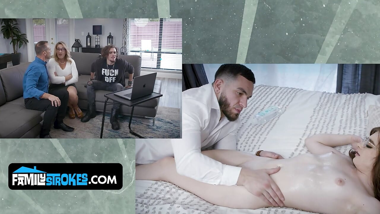 Los padrastros estrictos Charley Hart y Rich sucios controlan la vida amorosa de su hijastra