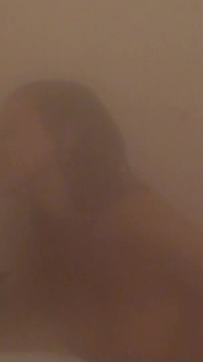Trying to fuck in the steamy shower, he stands up and makes me swallow a huge cumload at the end! | Clip 3