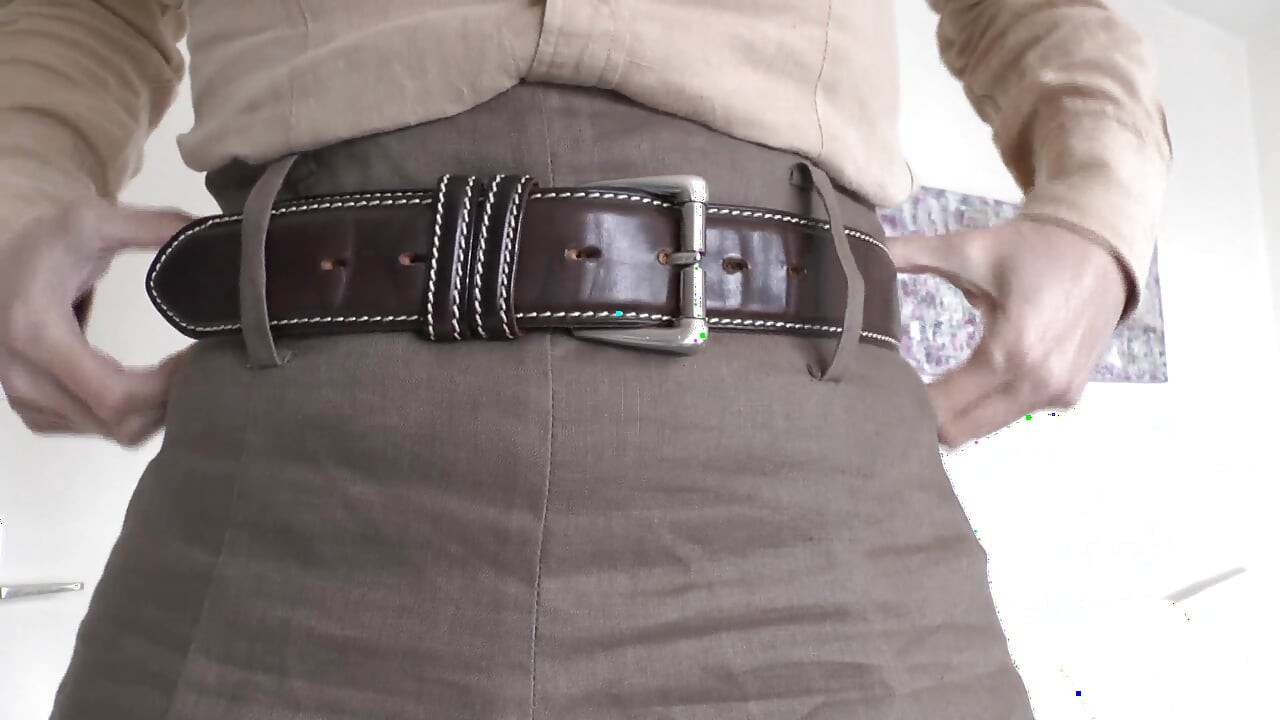 Exciting Belt Try-on with a Linen Skirt, Part 3, Lady Victoria Valente