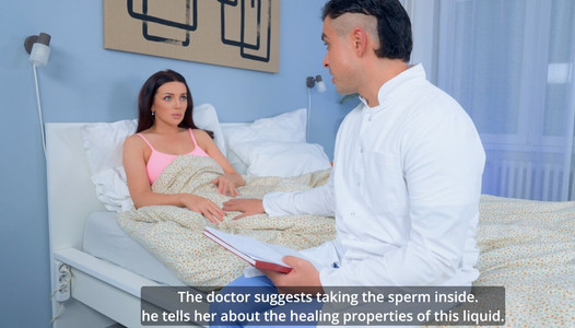 Kind doctor fucked submissive patient