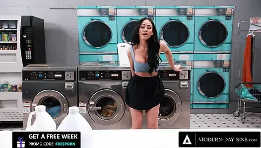 MODERN-DAY SINS - A Perv Caught Me Fucked A Dildo And He Joins Me In Public