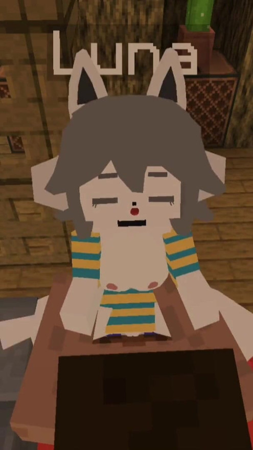 Minecraft Jenny Mod It's Temmie from undertale and she is wants to fuck and ride | Clip 2