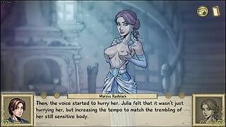 Slutty Ghost Girl Flashes Her Tits and makes The Headmaster Cum - Innocent Witches - Porn Gameplay