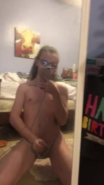 My sexy cross dresser friend
