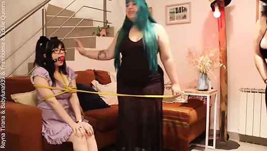 3 Witches (one of Them Pregnant) Use Me and Dress Me as a Maid to Summon the Devil